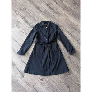 Paul Frank Trench Coat, Women’s Black, size Medium